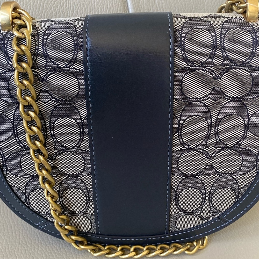 COACH bag - ALIE Signature Jaquard SADDLE Crossbody bag - Picture 7 of 11